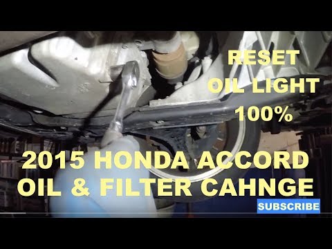 What Kind of Oil Does a 2015 Honda Accord Take? Oil Capacity, Change