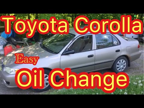 What Kind of Oil Does a 2000 Toyota Corolla Take? Oil Capacity, Change