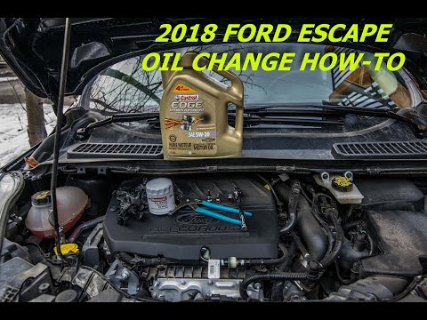 2019 Ford Escape Oil Change