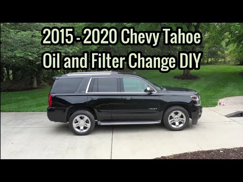 Tahoe Oil Change - No Step Skipped DIY!