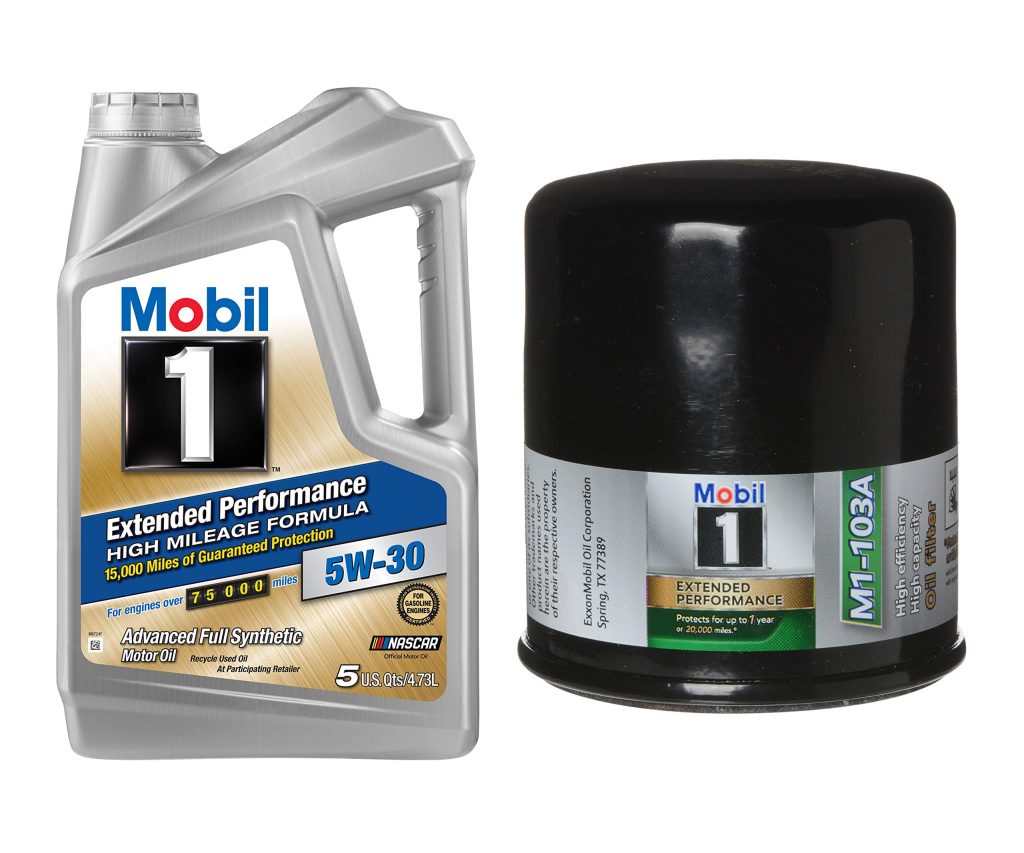 Mobil 1 Extended Performance for 2003 Chevy Malibu. 